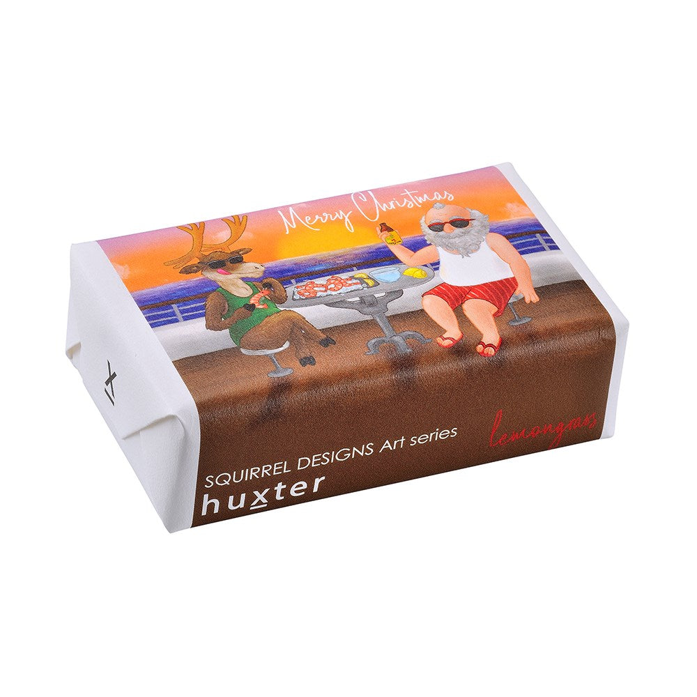 Huxter Santa Cruise - Merry Christmas Wrapped Fragranced Soap