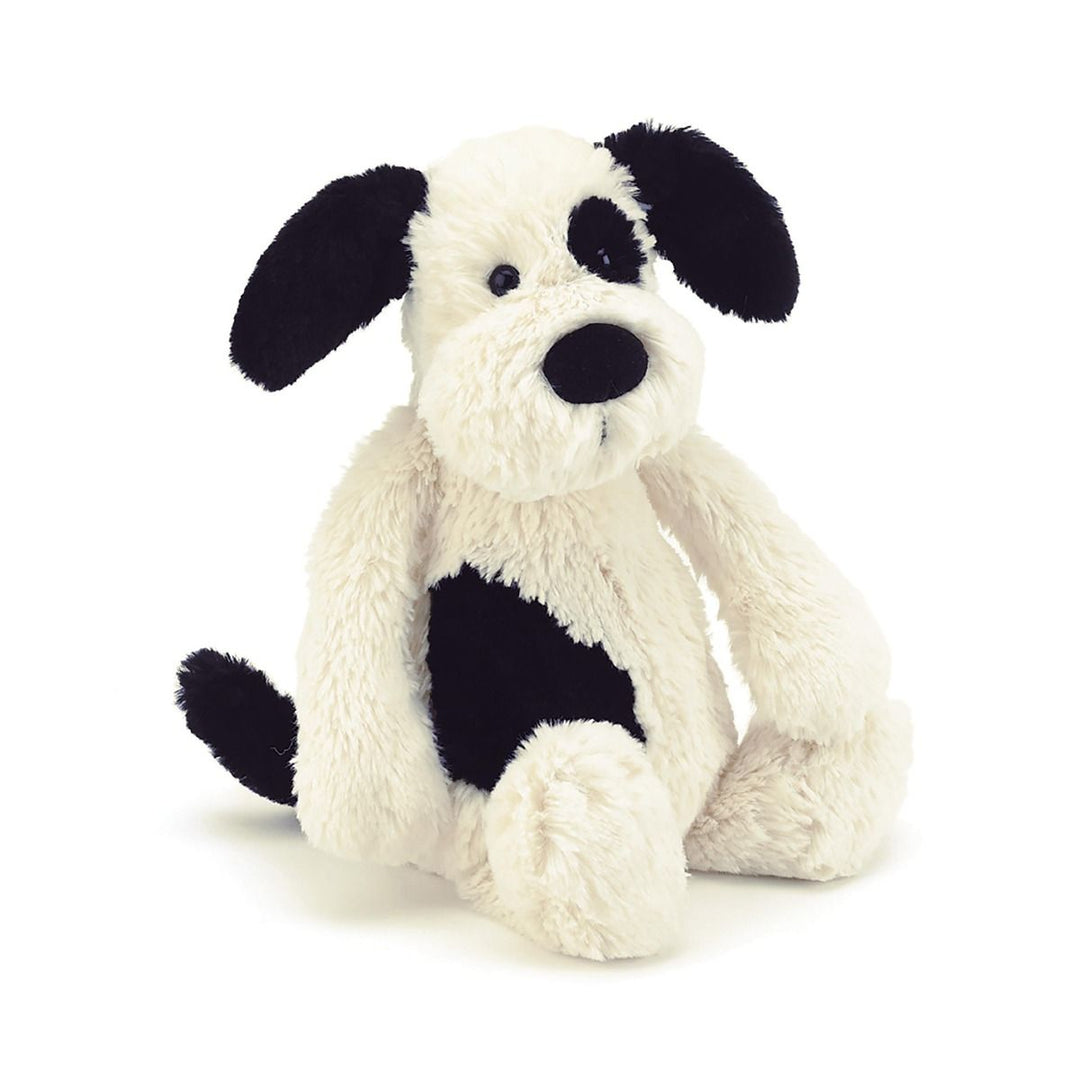 Bashful Black & Cream Puppy - Medium