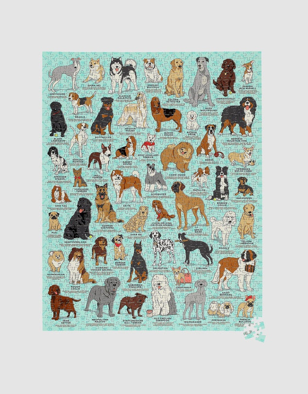 Dog Lovers 1000 Piece Jigsaw Puzzle