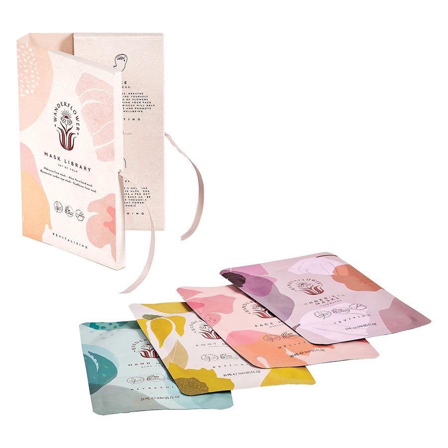 Wanderflower Sheet Mask - Set of 4