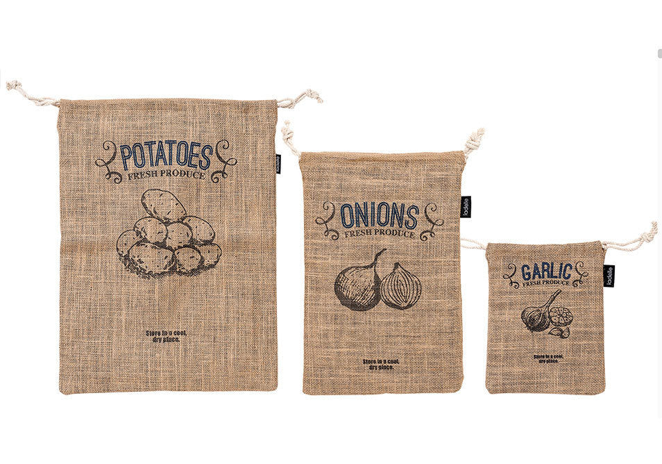 Jute Produce Bag Set