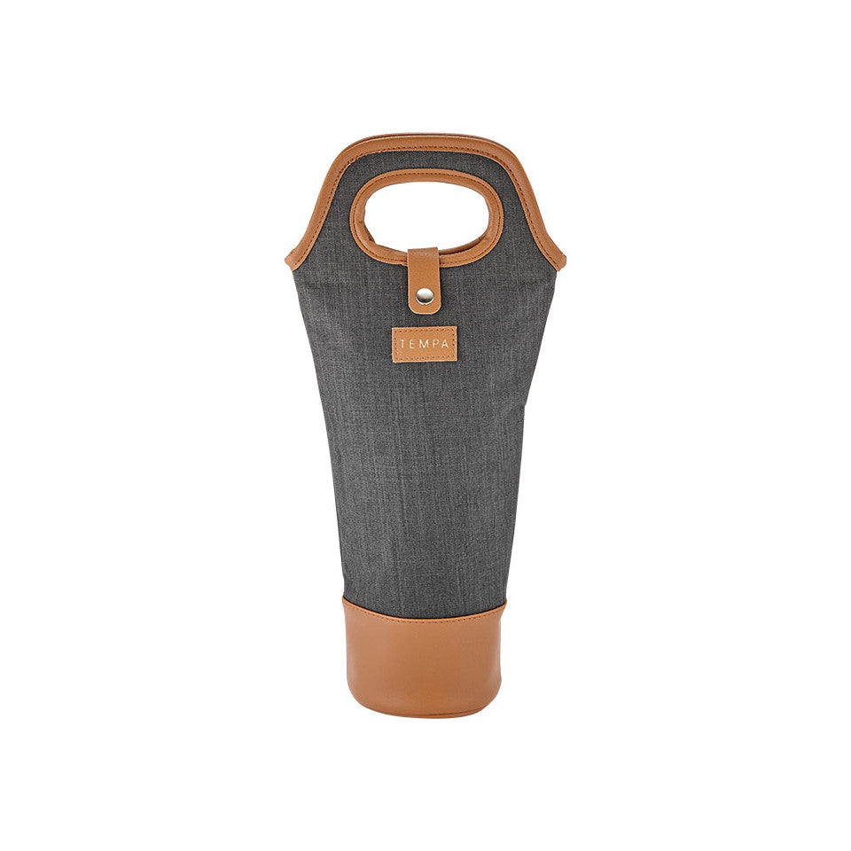 Tempa Avery Charcoal Insulated Wine Bag
