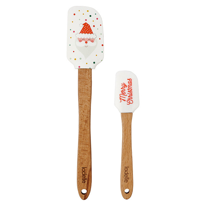 Ladelle Cheer Santa Spatula Set