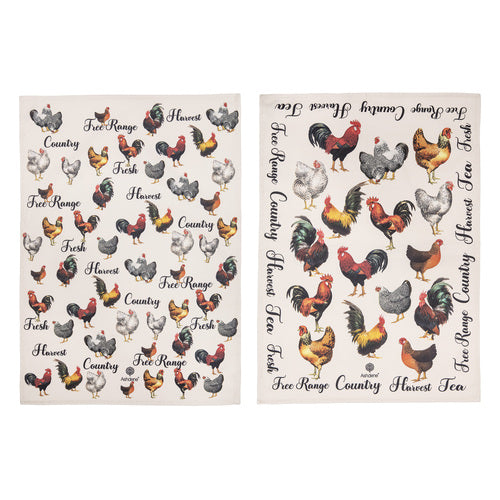 Ashdene Heartland 2pk Kitchen Towel Set