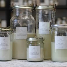 Organic Eucalyptus; Lemon Myrtle; Niaouli & Sandalwood Australia Vintage Candle - 300g by Lemon Canary