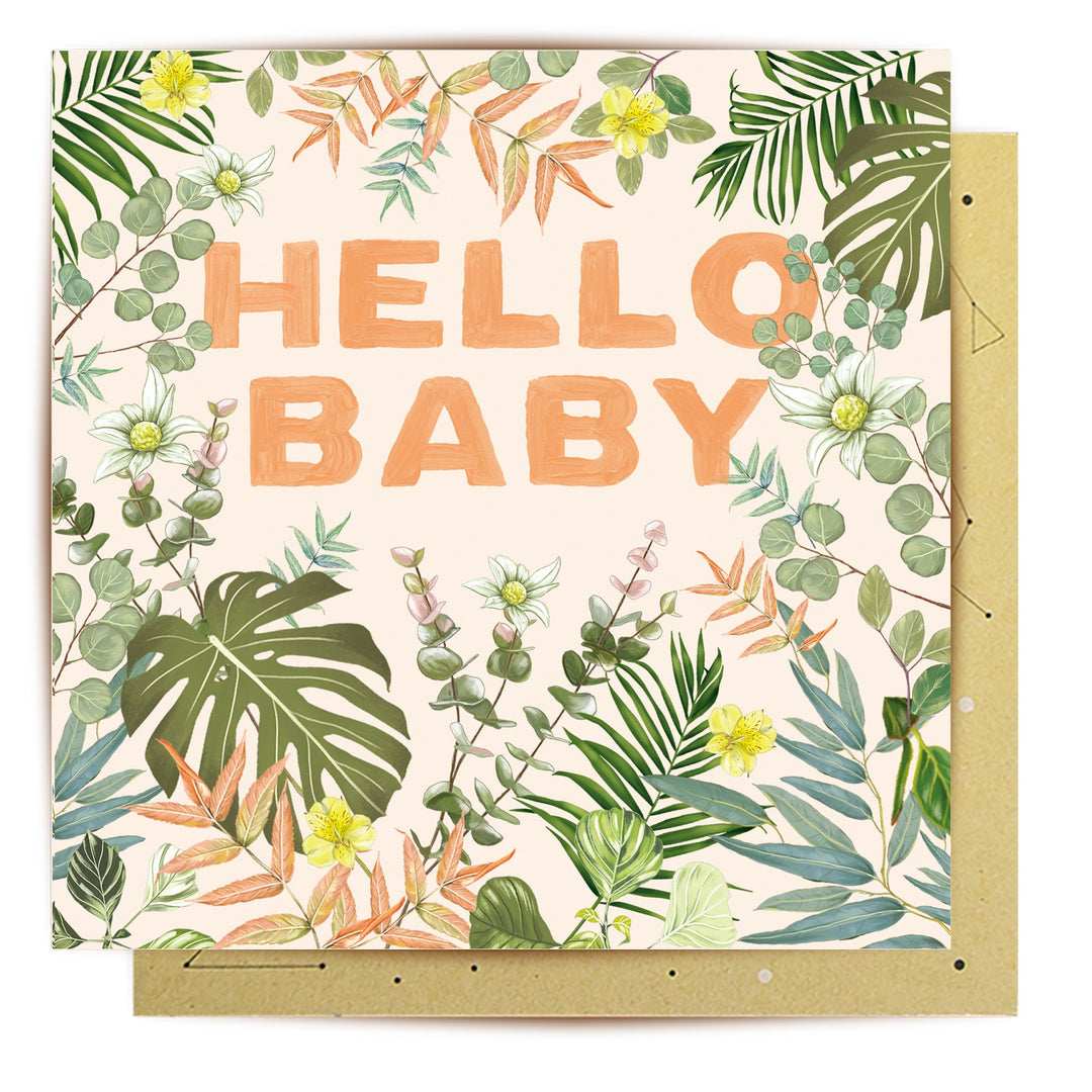 Mini Card - Hello Baby