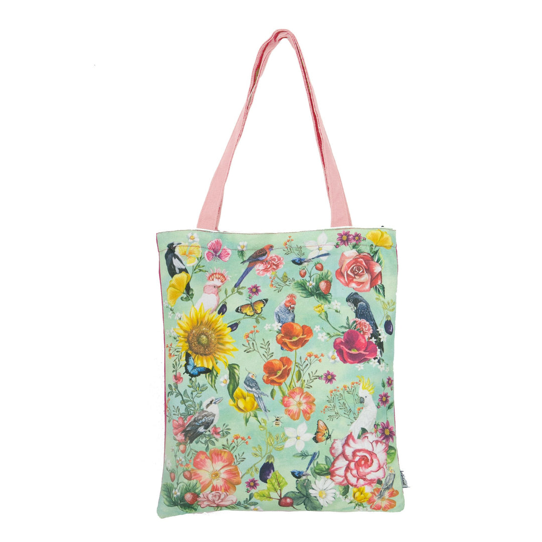 Secret Garden Birds Tote Bag