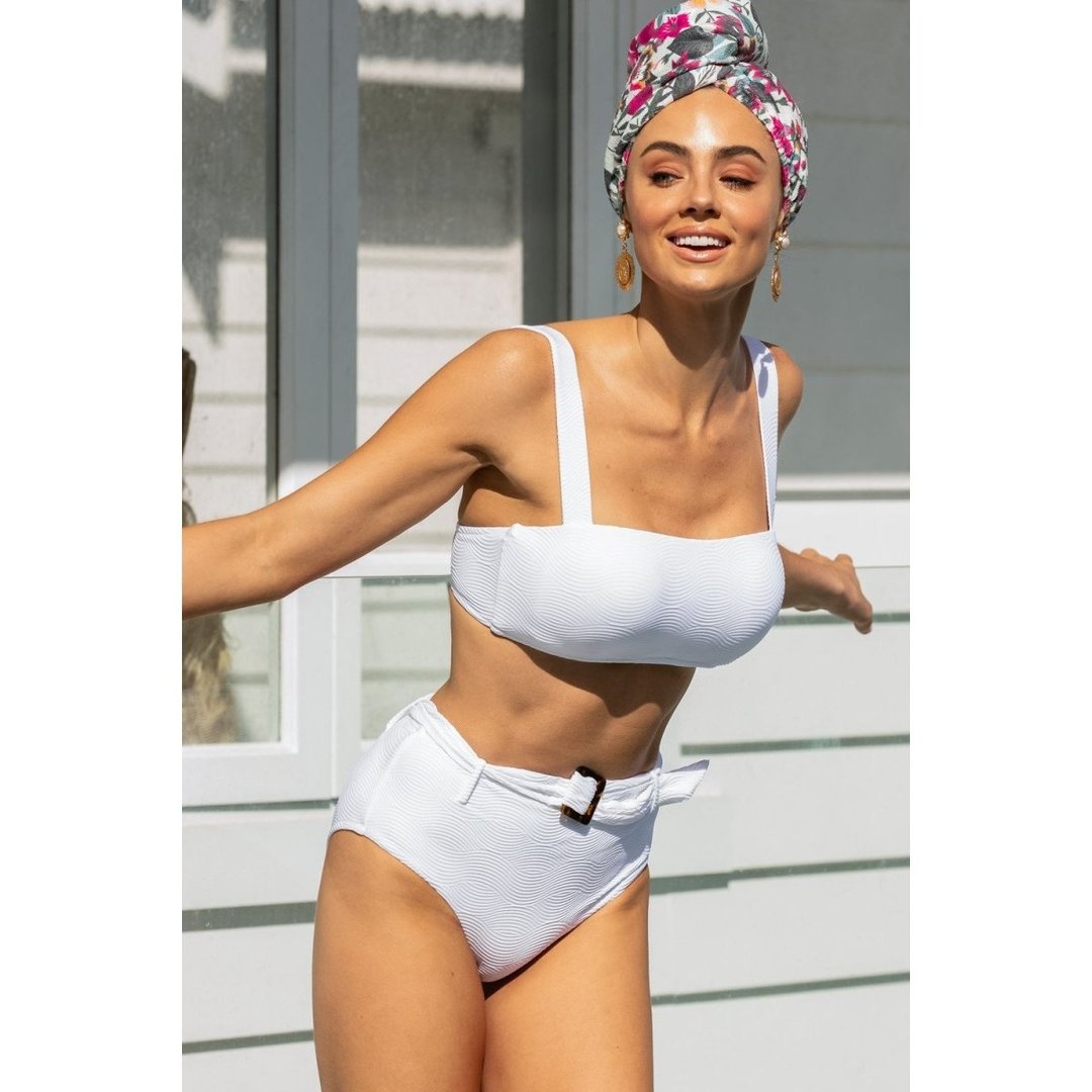 RIVA Hair Towel Wrap in Aqua Bloom