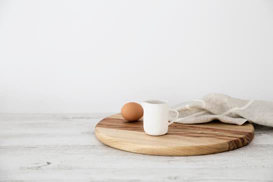 Flax Ceramic Milk Jug - Snow White