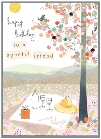 Special Friend Birthday Card