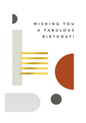 Fabulous Birthday Card