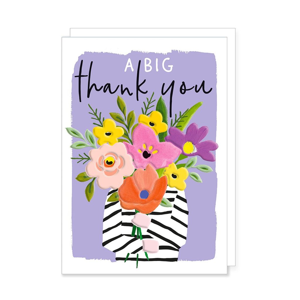 Rosanna Rossi A Big Thankyou Confetti Card