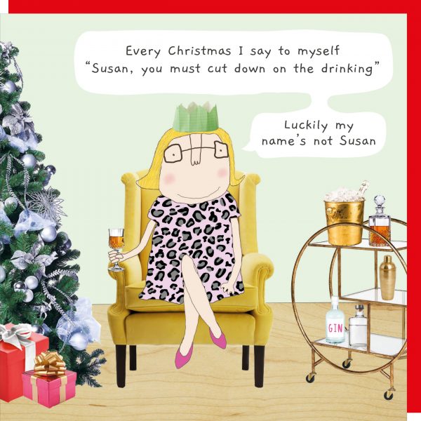 Rosie Made a Thing Susan Christmas Card