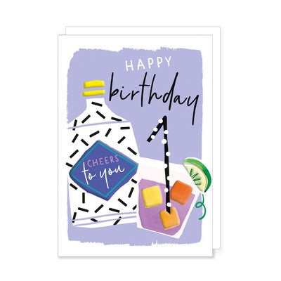 Rosanna Rossi Cheers to You Confetti Card