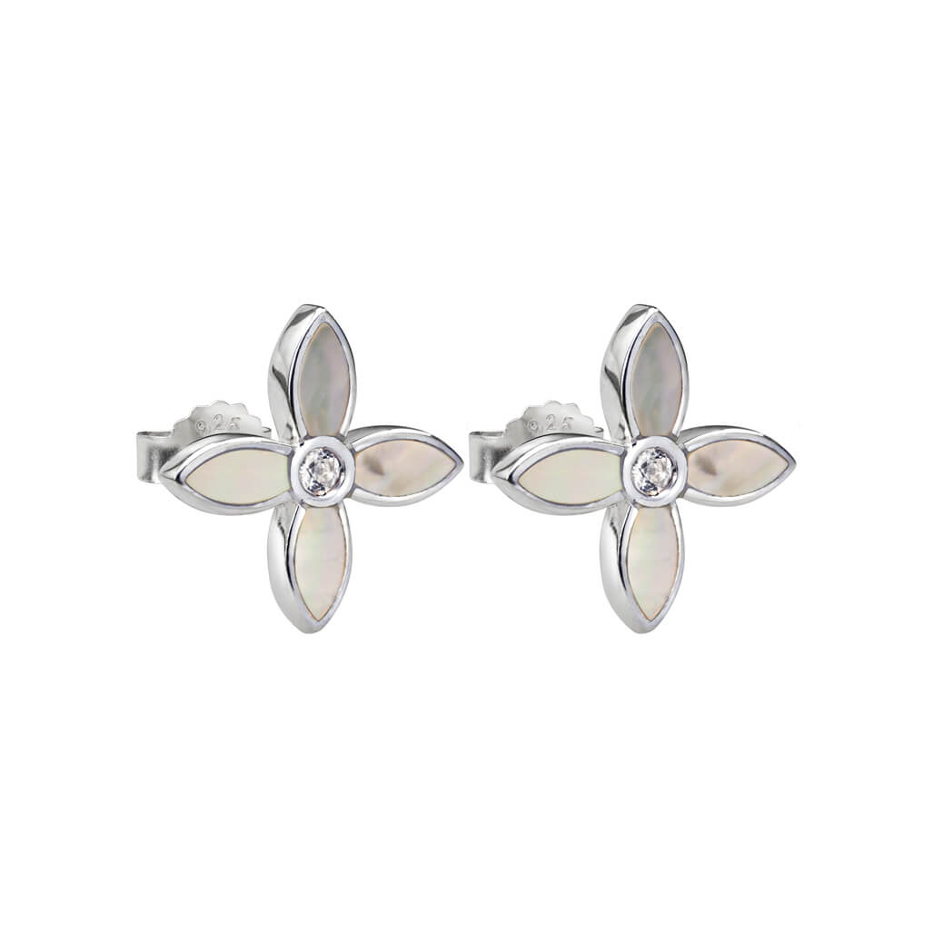 Murkani Desert Flower Small Earrings - Stirling Silver