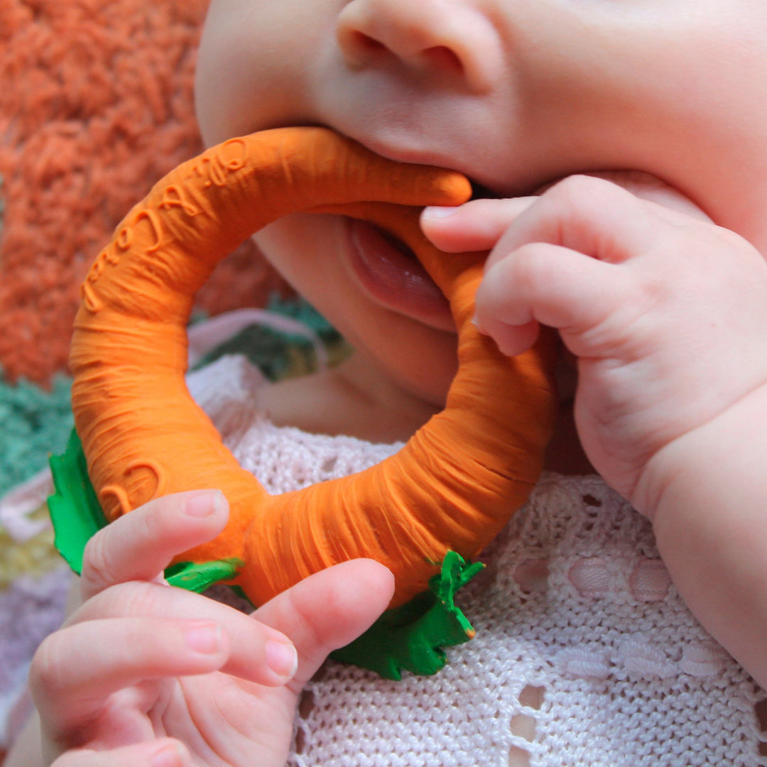 Oli&Carol Cathy The Carrot Baby Teether