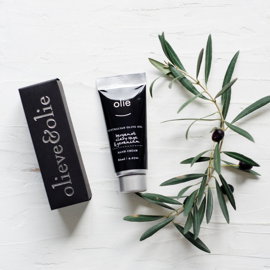 Olie Hand Cream - Bergamot, Clary Sage & Geranium