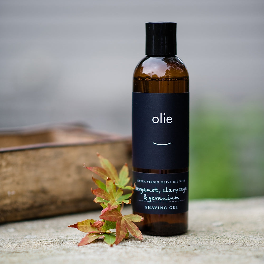 Olie Shaving Gel - Bergamot, Clary Sage & Geranium