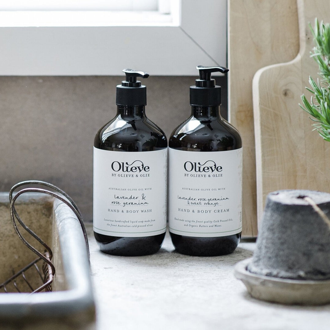 Olieve & Olie Hand & Body Wash - Lavender Rose Geranium & Sweet Orange