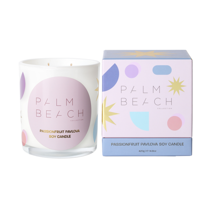 Passionfruit Pavlova 420g Standard Candle