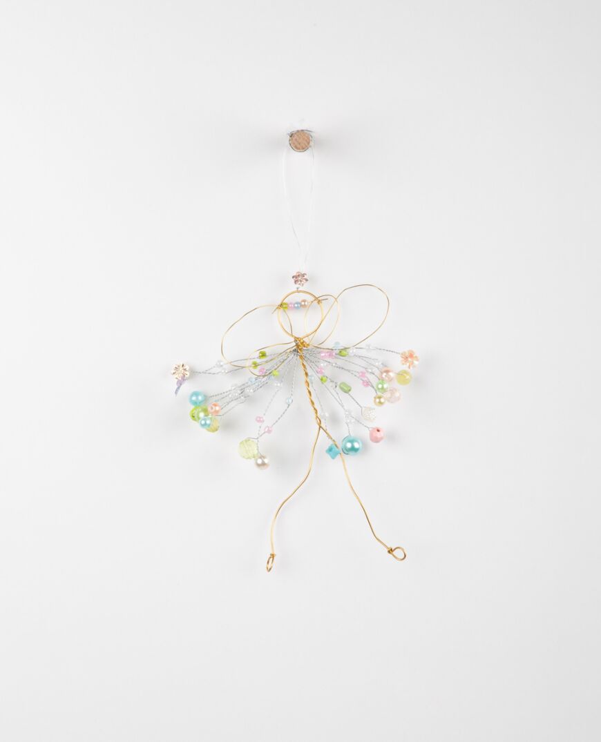 Storybook Hanging Beaded Angel