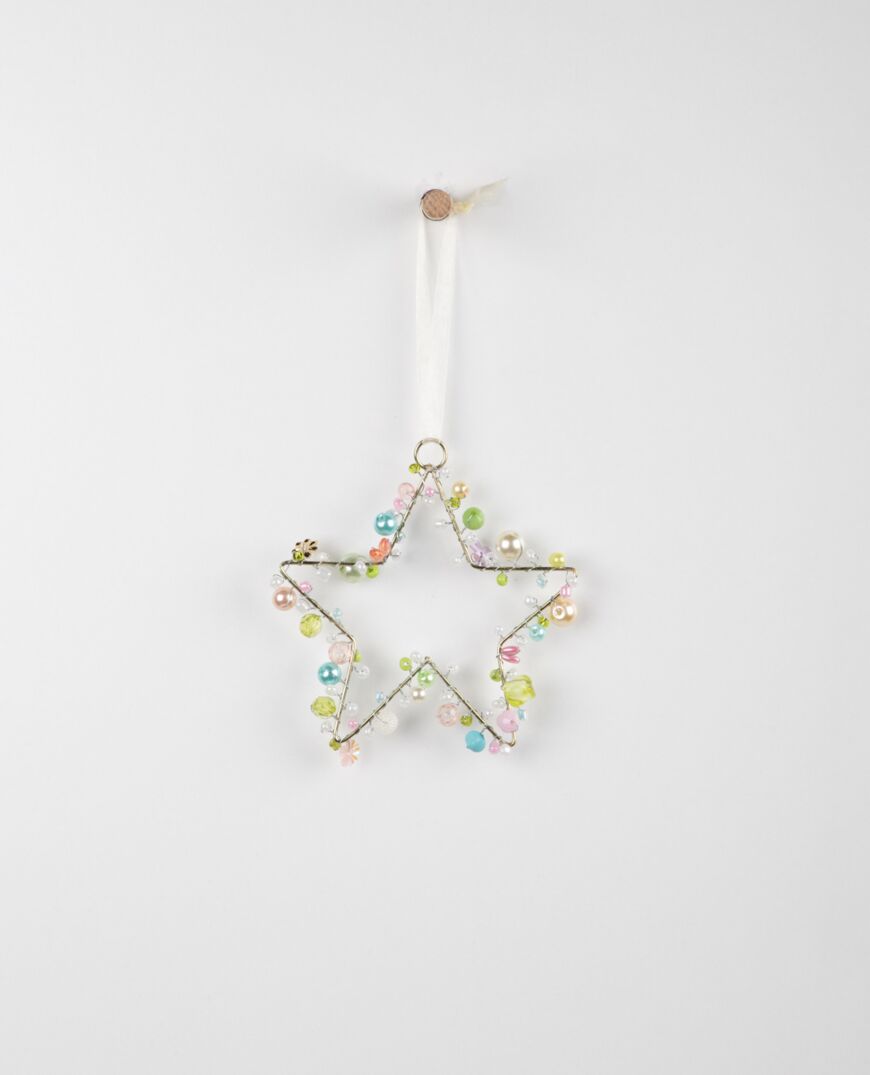 Storybook Hanging Beaded Star