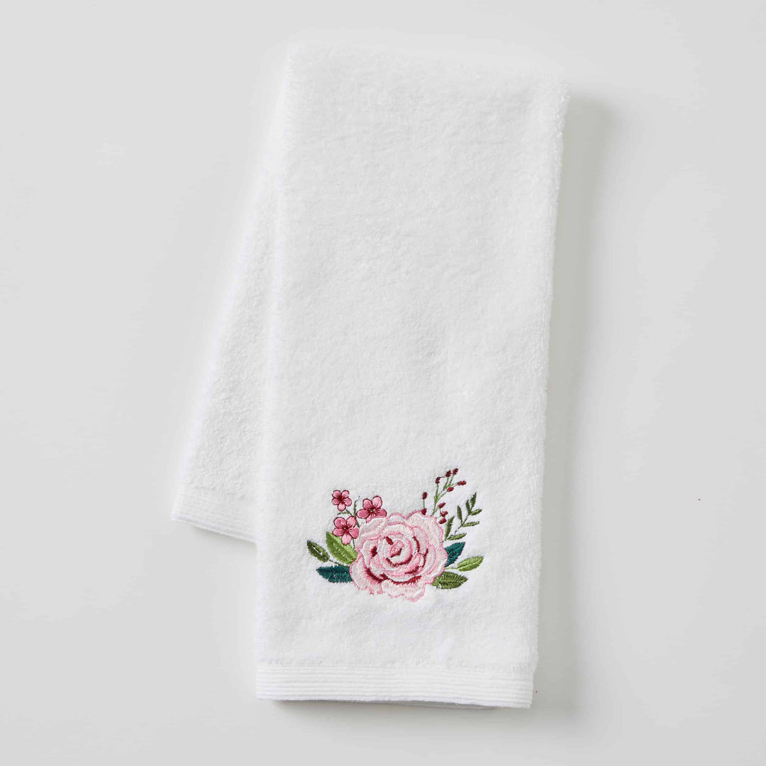 Twilight Rose Hand Towel