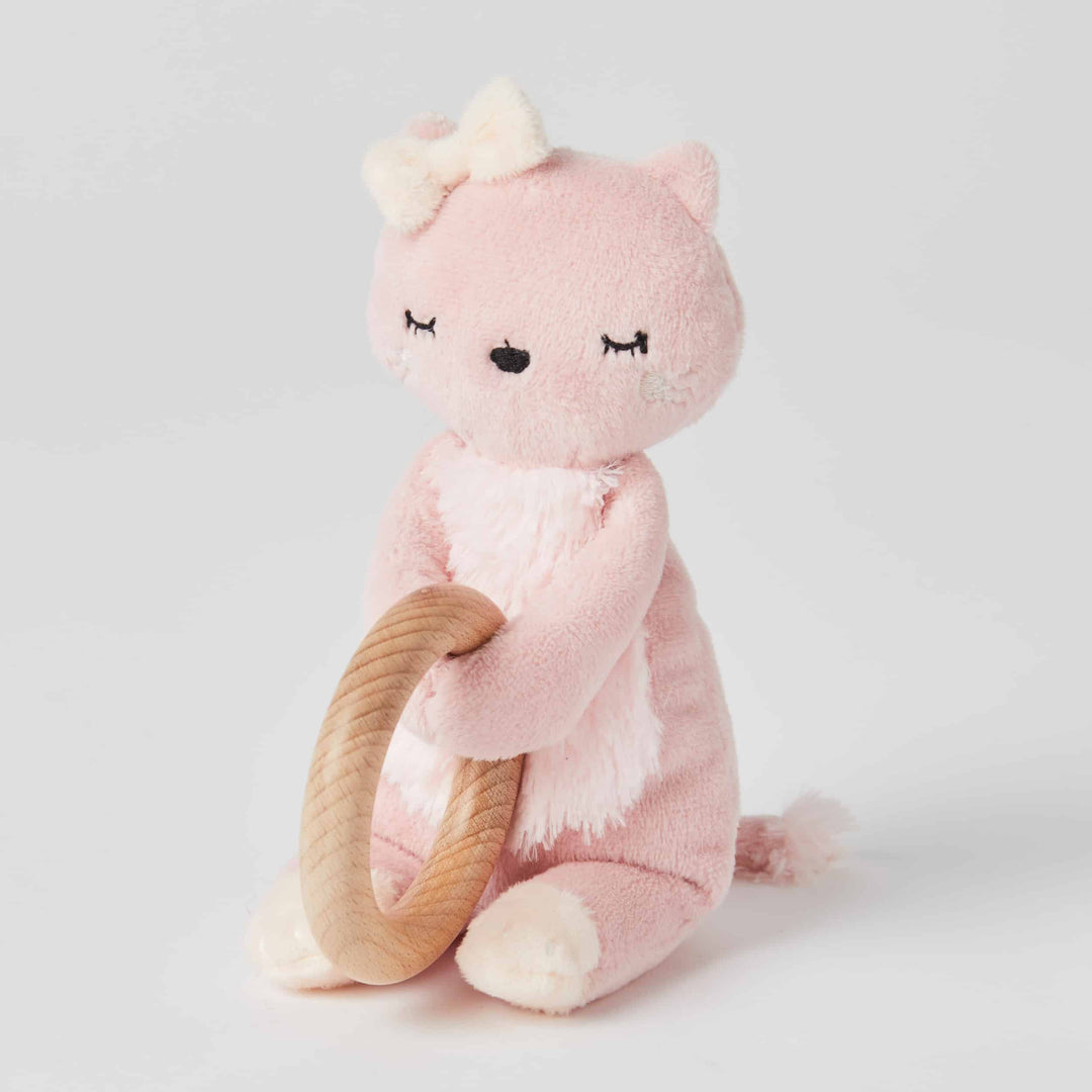 Teething Ring - Fleur Cat