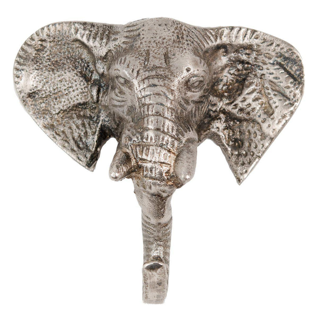 elephant hook-newpewter-aluminium