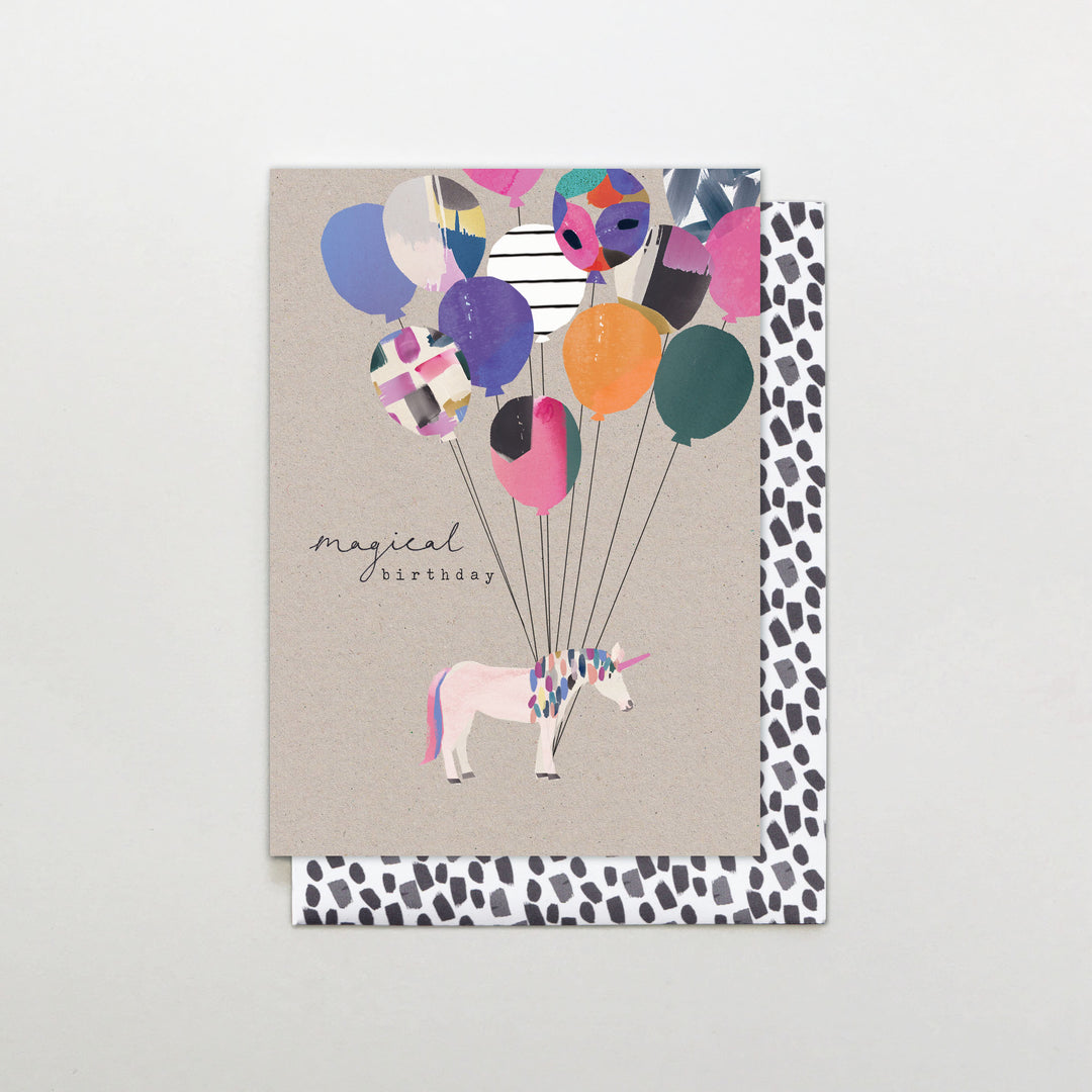 Stop the Clock Magical Birthday Card