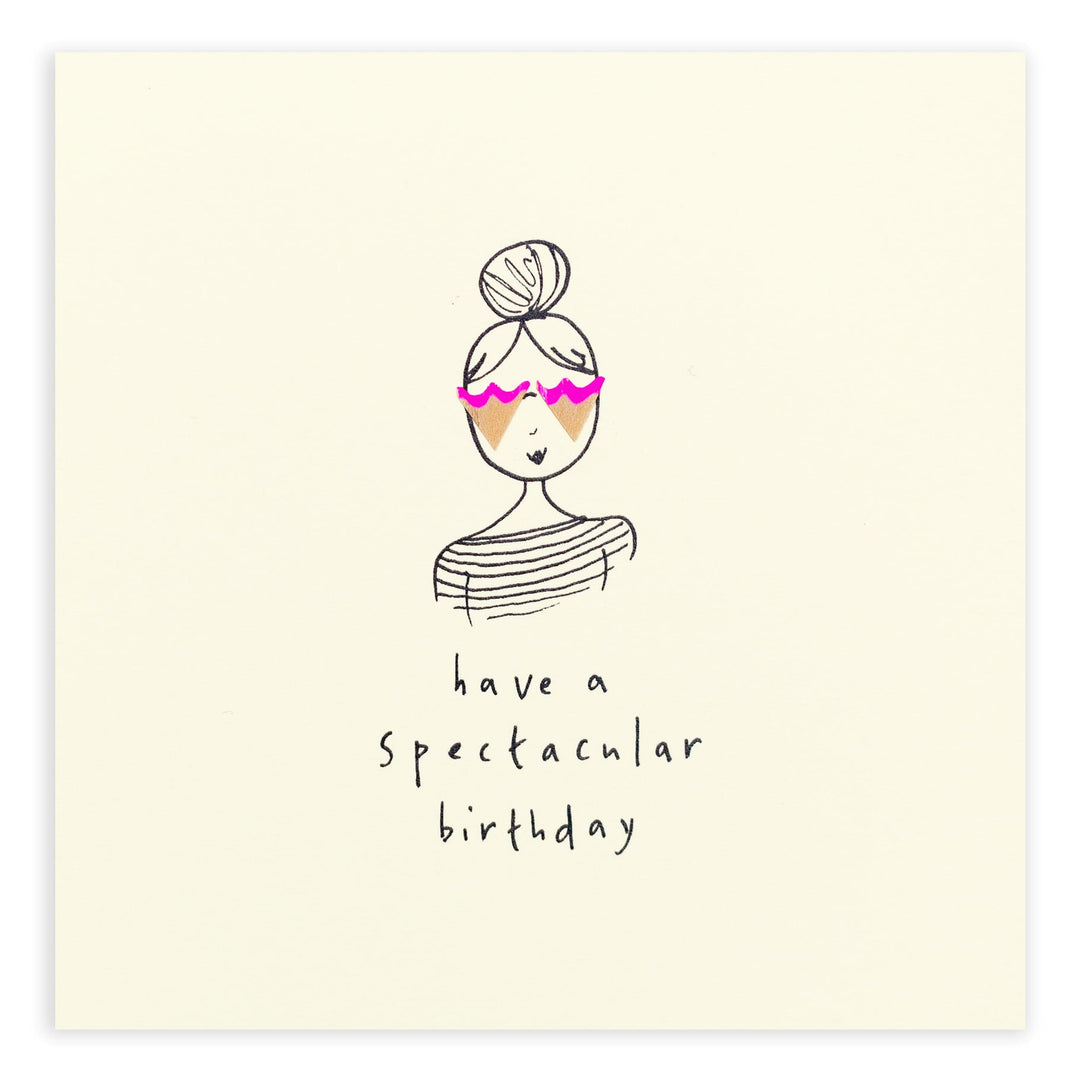 Pencil Shavings Spectacular Birthday Card