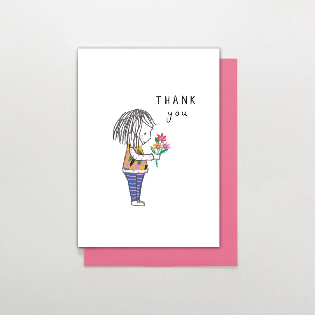 Stop the Clock Thank You Greeting Card