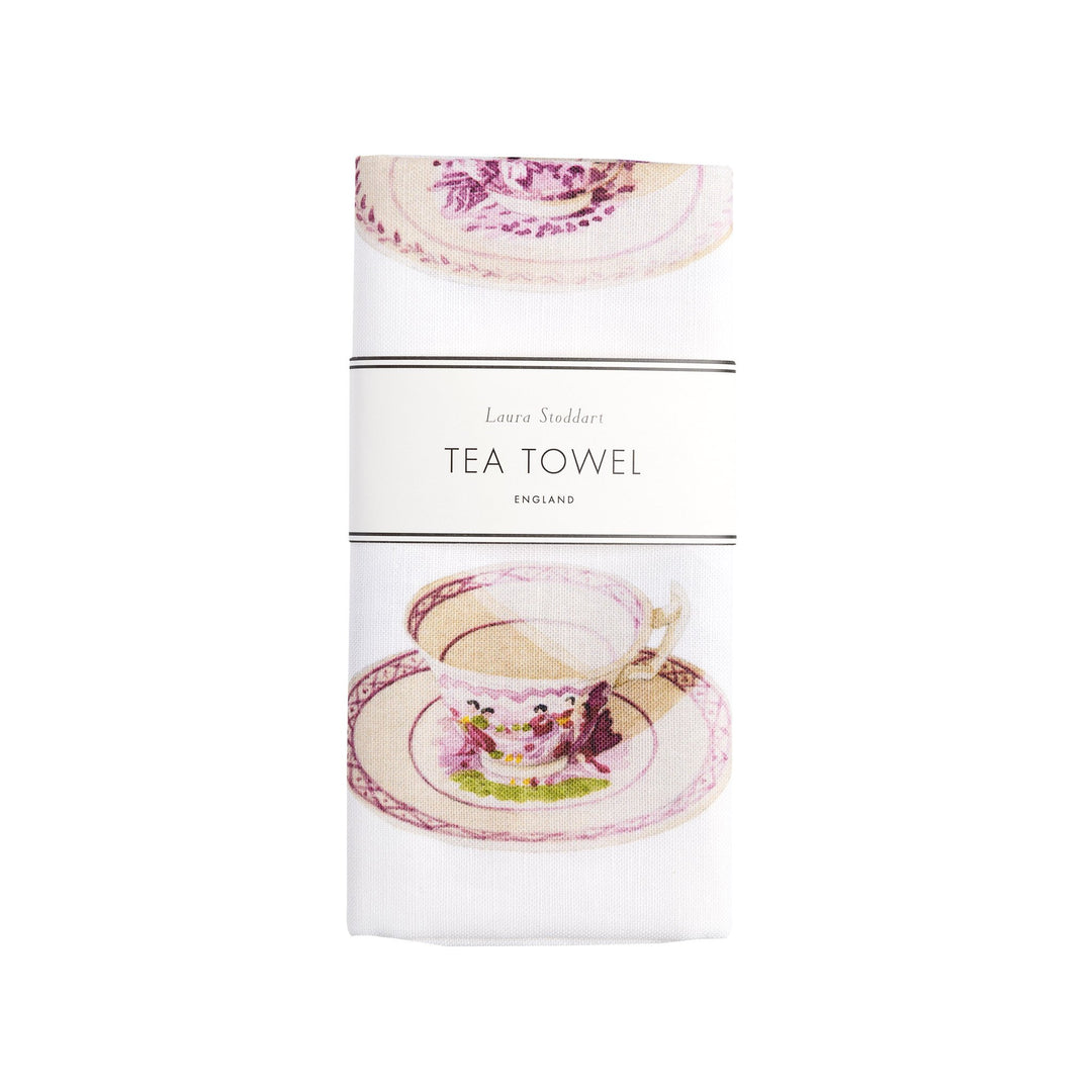 Laura Stoddart Tea Time Tea Towel