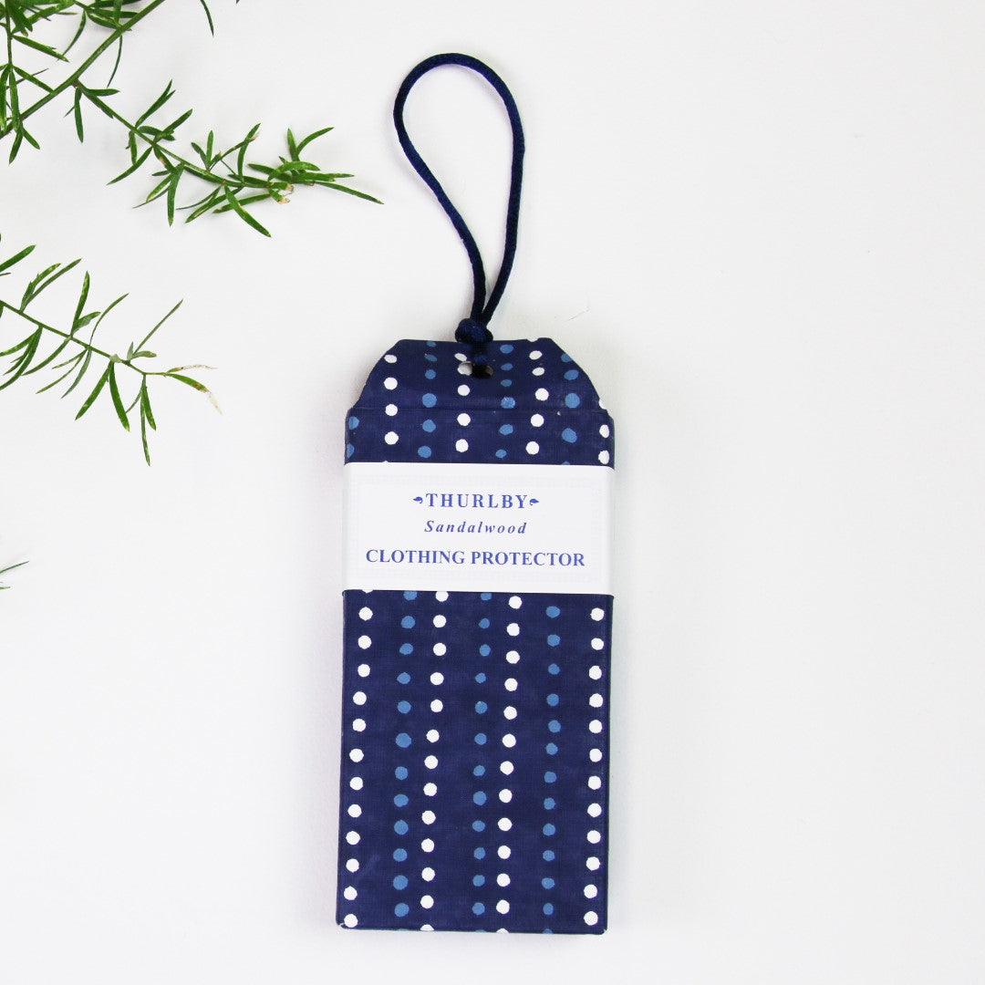 Thurlby Indigo Clothing Protector - Sandalwood
