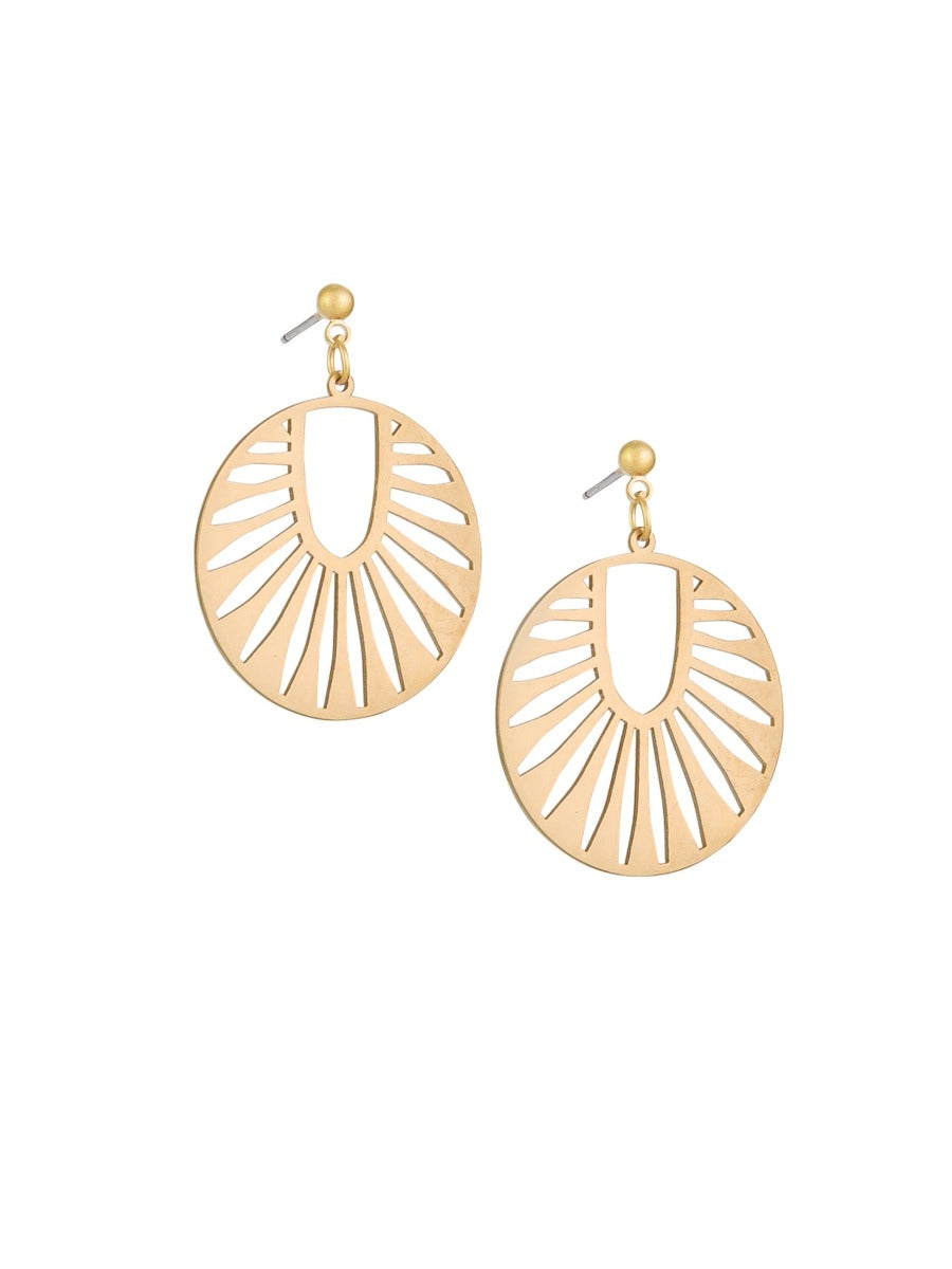 Tiger Tree Gold Daintree Earrings