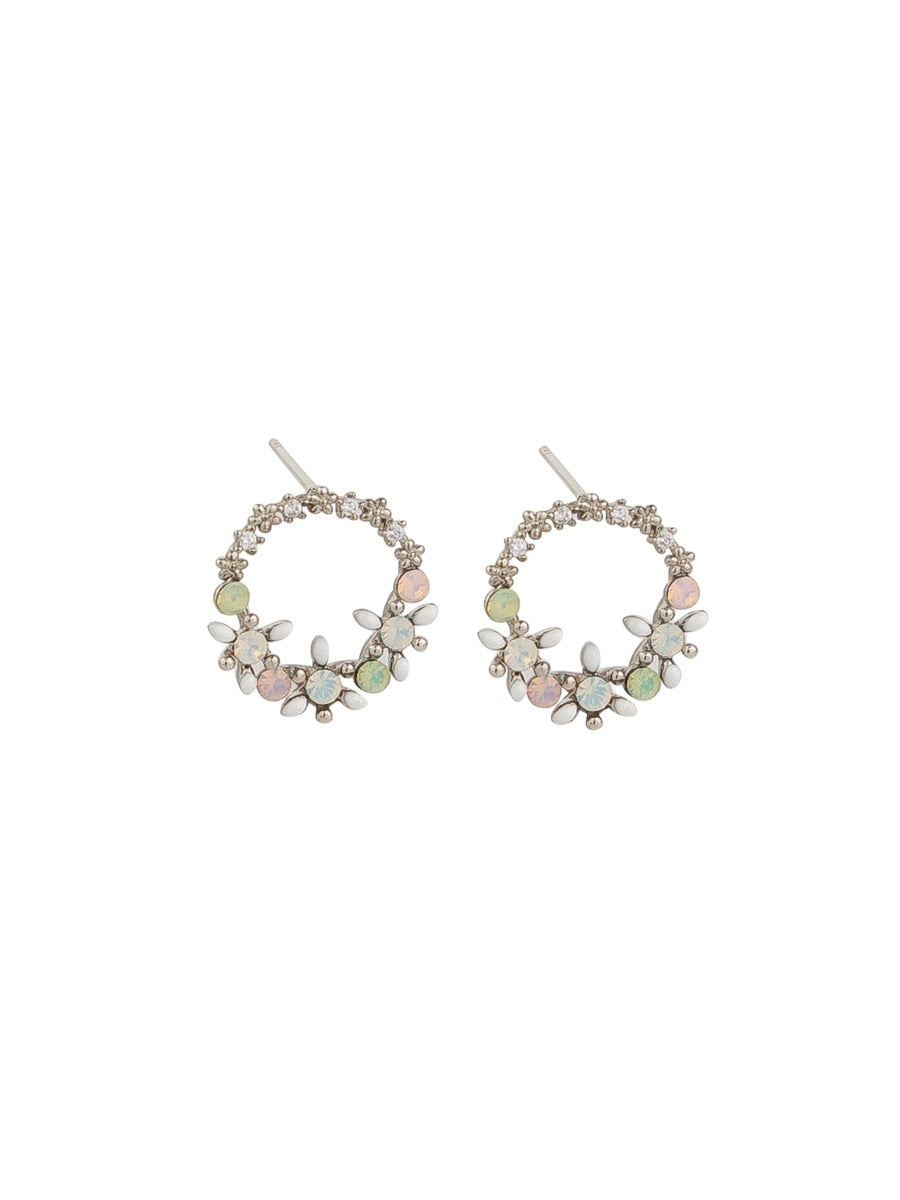 Tiger Tree Silver Aswan Garden Earrings