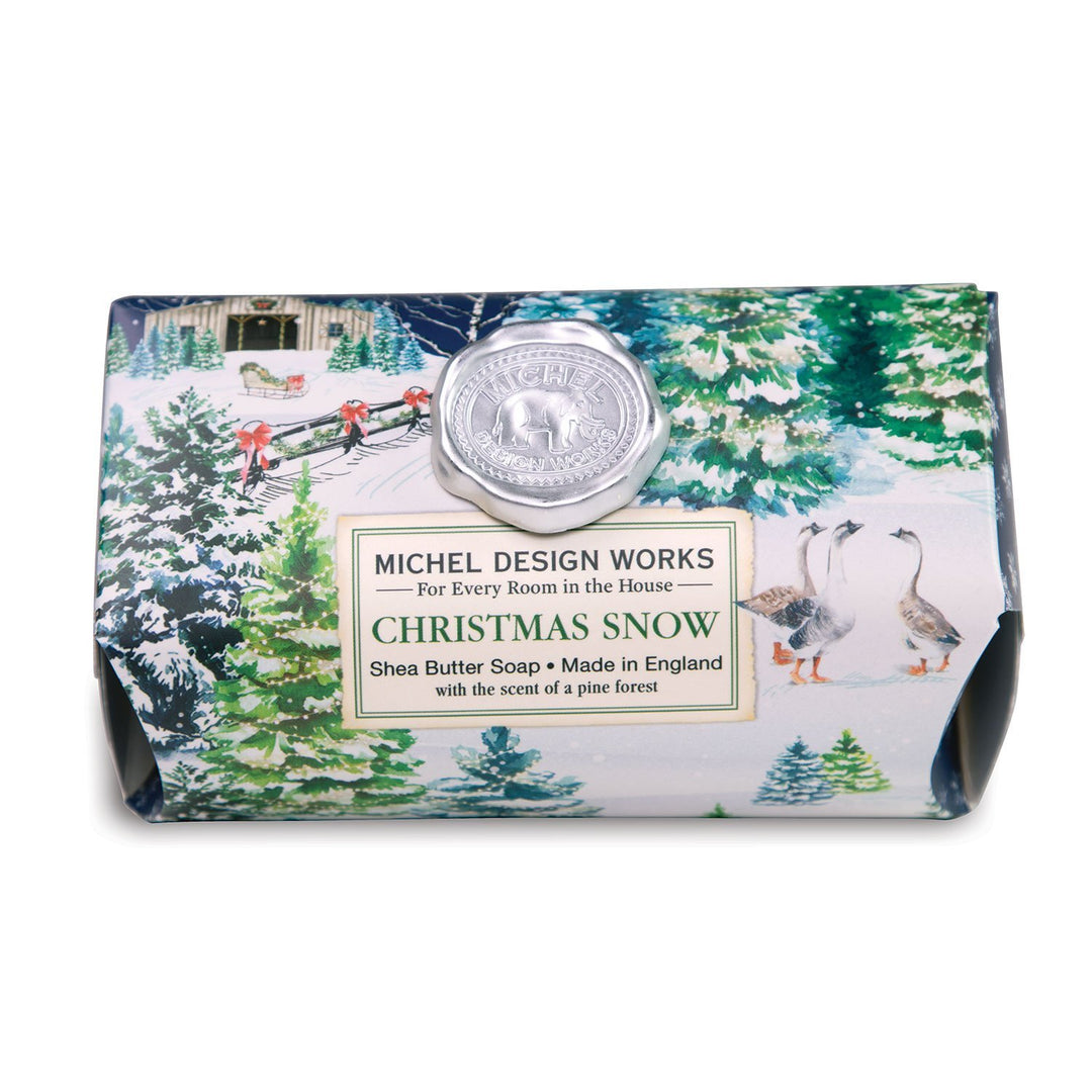 Michel Design Works Christmas Snow Large Soap Bar