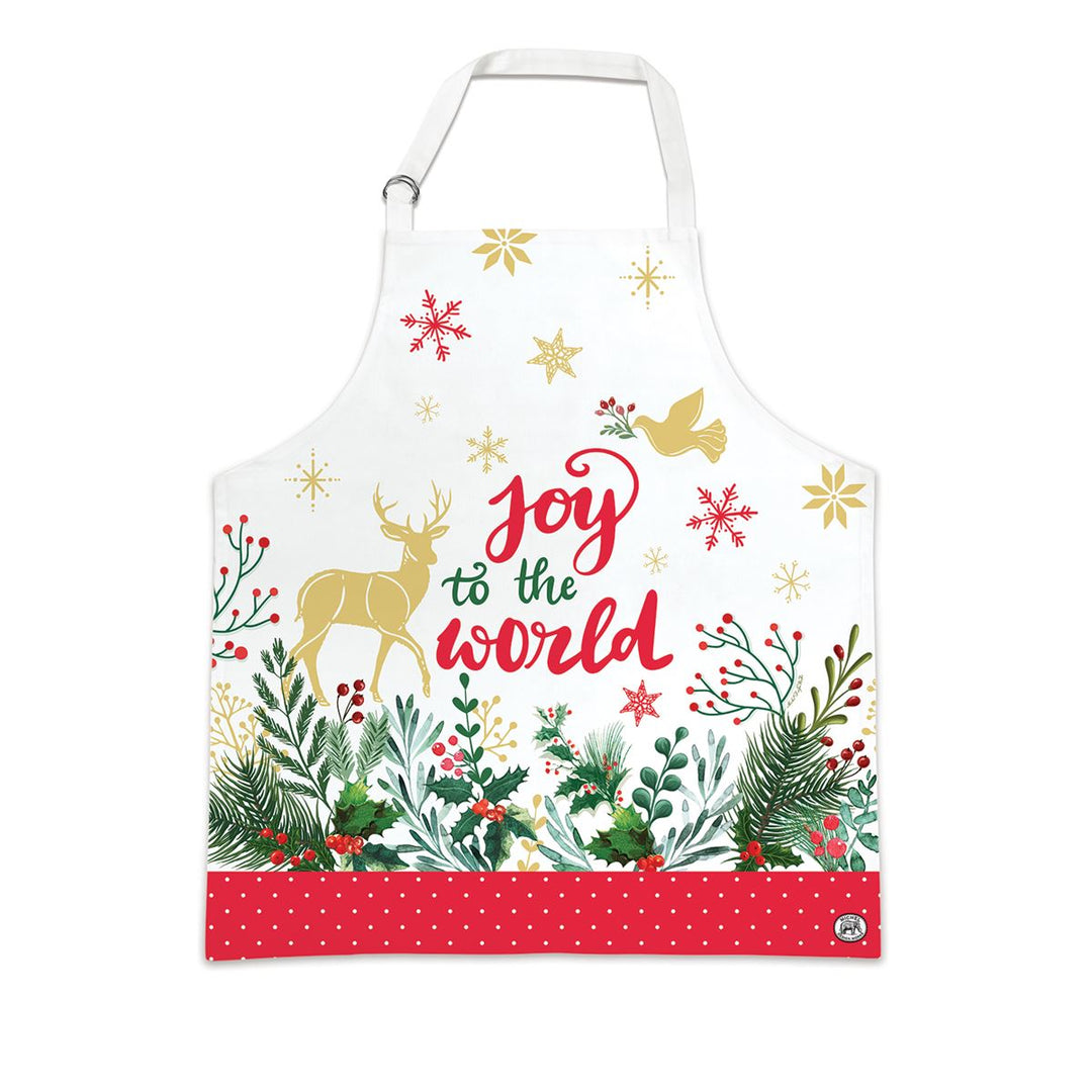 Michel Design Works Joy to the World Apron