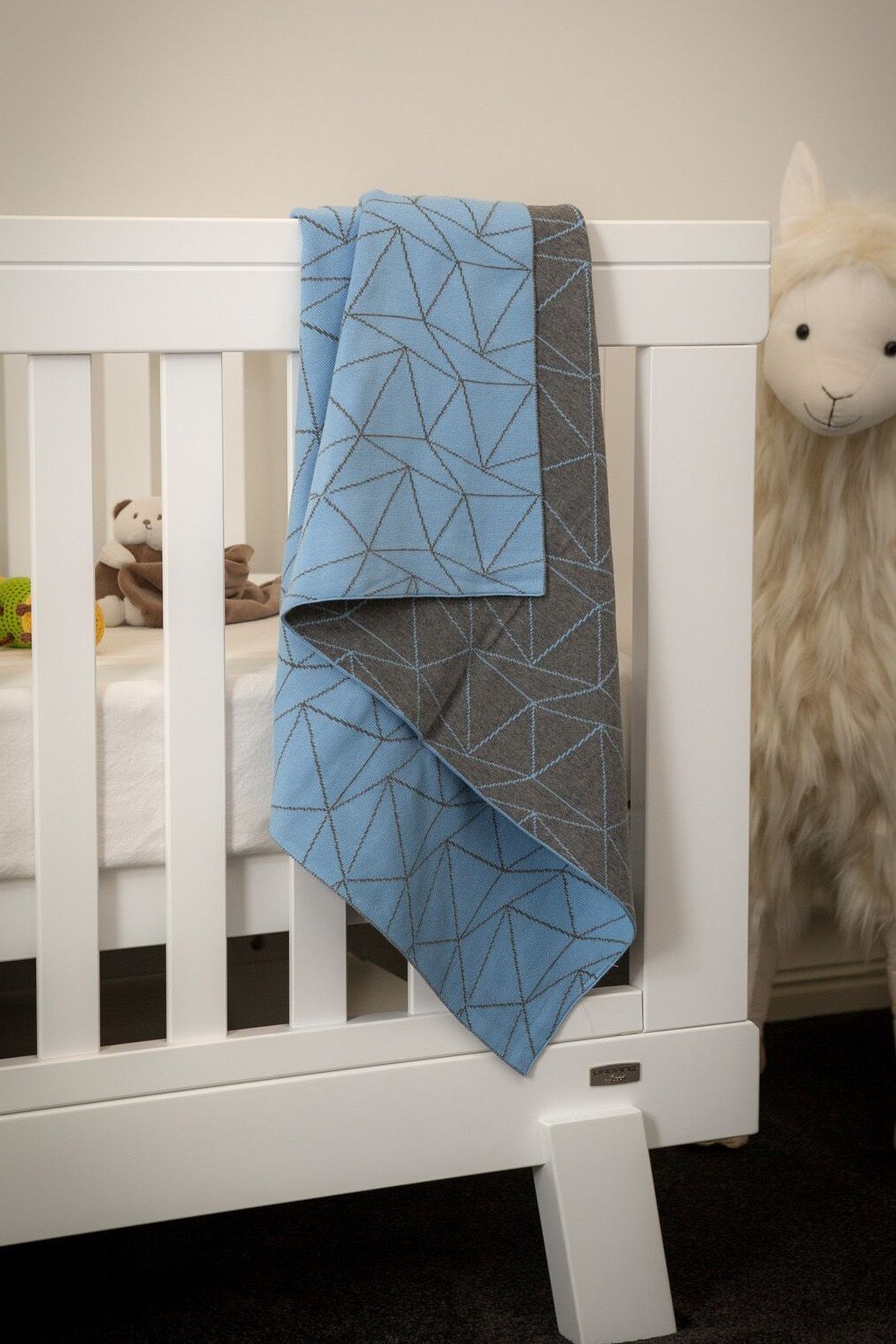 Blue & Grey Galaxy Blanket