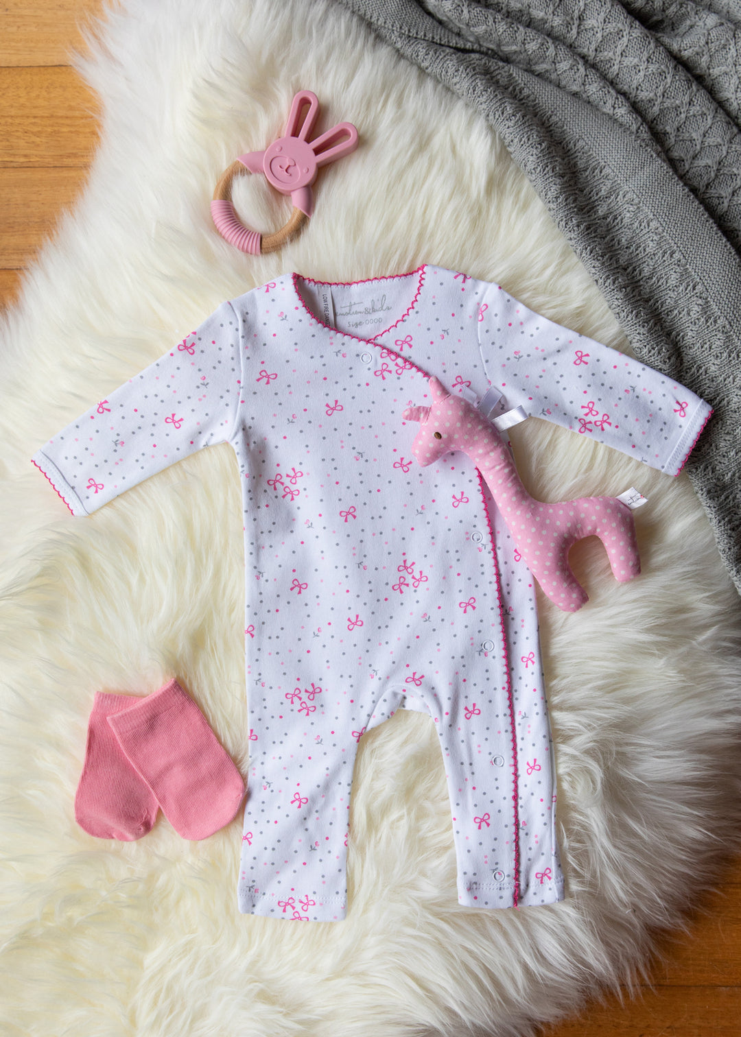 Bows Crossover Outfit 0-3months