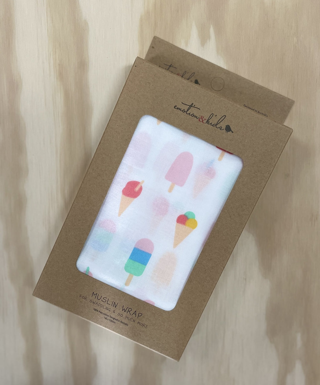 Ice Cream Muslin Wrap