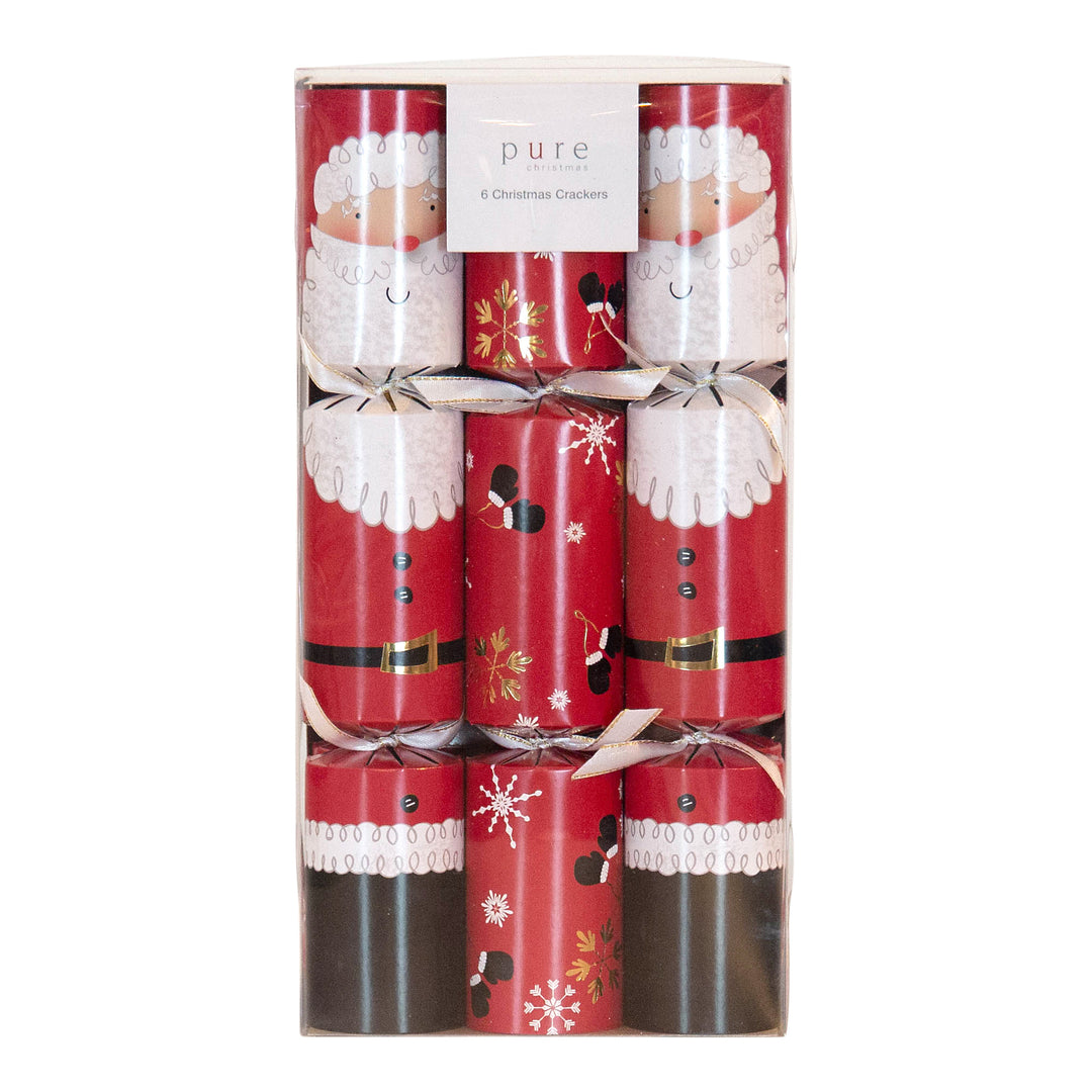Red Santa Christmas Crackers