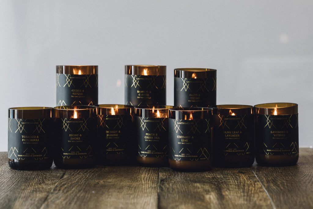 Amberesque 8oz Soy Wax Candles