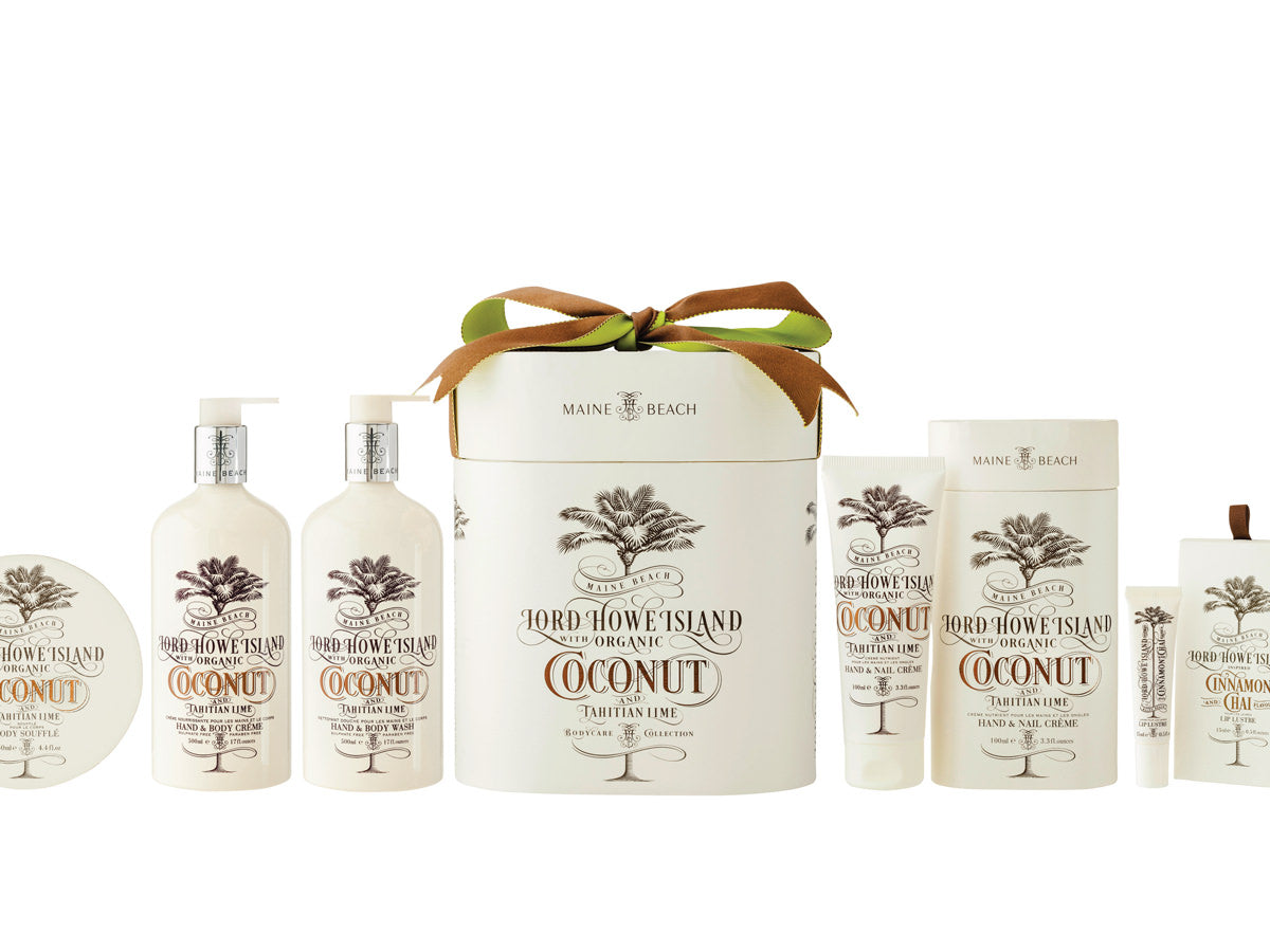 Maine Beach Lord Howe Island Coconut Body Care Collection