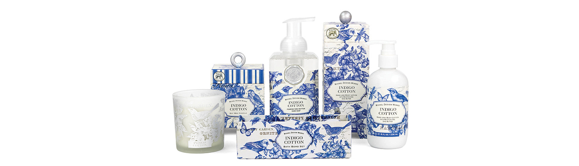 Michel Design Works Indigo Cotton Collection