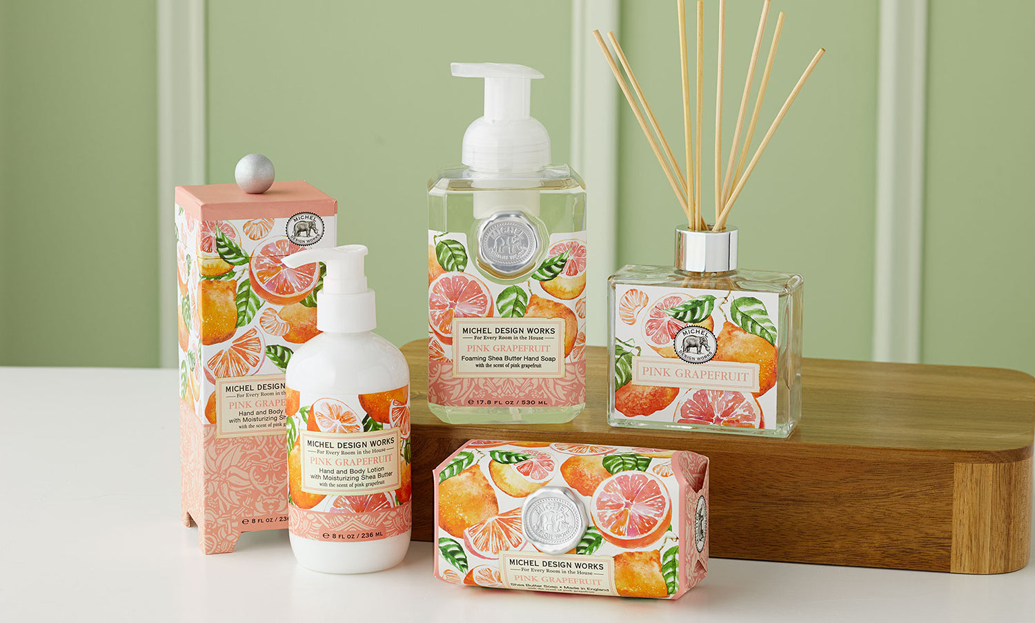 Michel Design Works Pink Grapefruit