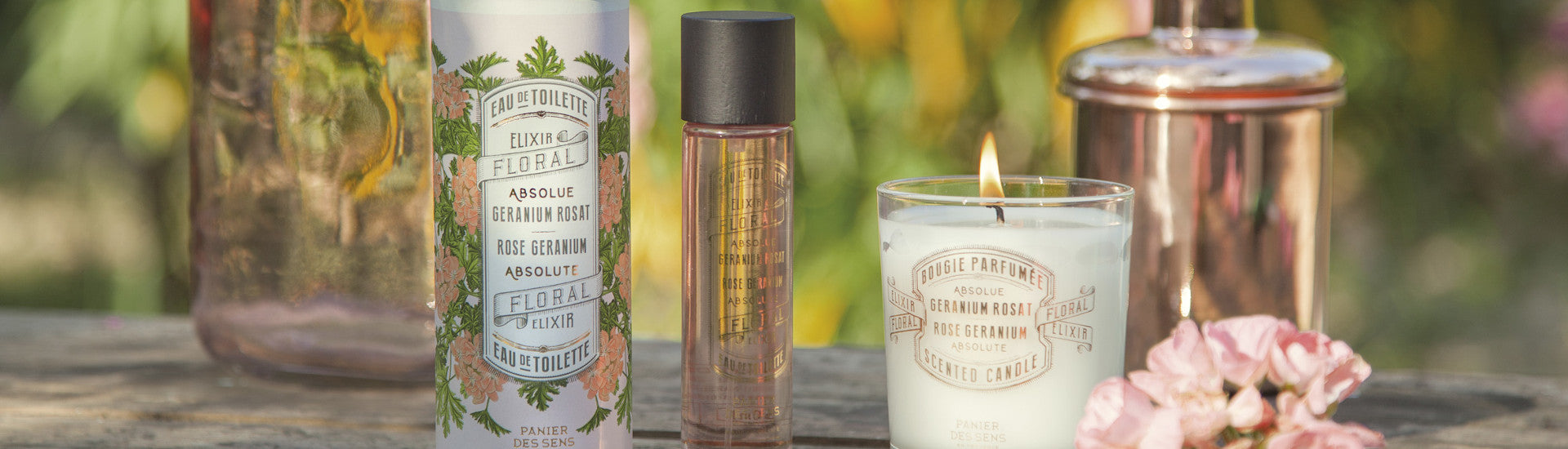 Panier Des Sens Rose Geranium Collection