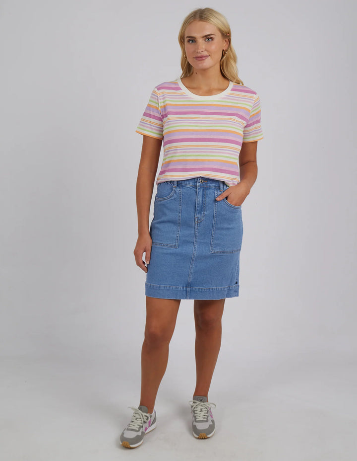Elm Sorbet Tee - Stripe