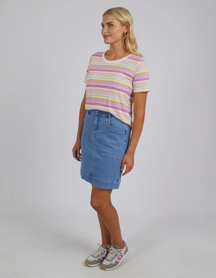 Elm Sorbet Tee - Stripe