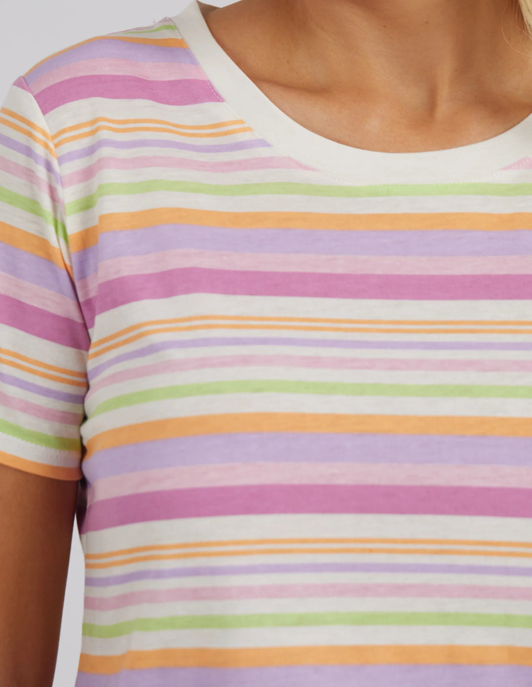 Elm Sorbet Tee - Stripe